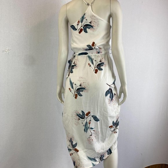 EBBY AND I Floral Print One Front Slit Dress - Picture 9 of 9